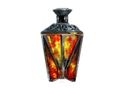 Dying Sun Ruby Flask