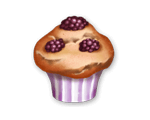Blackberry Muffin*80
